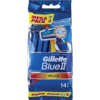 Gillette blue II plus 10 + 4 ks