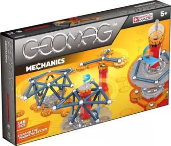 Stavebnice Geomag Geomag Kids Mechanics 146 dílků