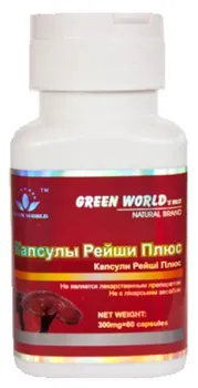 Přírodní produkt Green World Reishi Plus 60 cps.