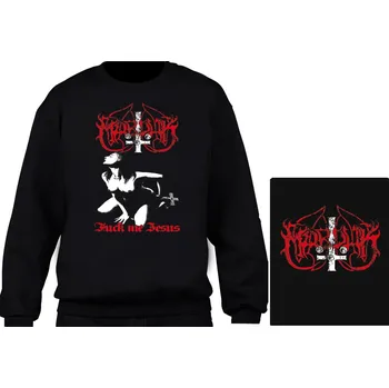 Pánská mikina mikina bez kapuce Marduk - Fuck Me Jesus