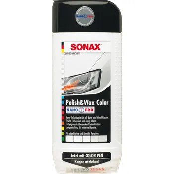 Autovosk SONAX Polish & Wax NanoPro leštěnka bílá