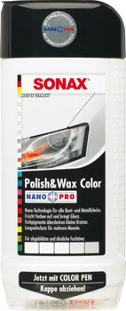 Autovosk SONAX Polish & Wax NanoPro leštěnka bílá