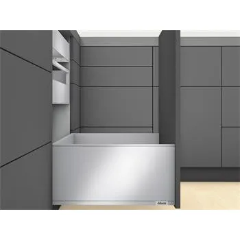 Nábytkové kování BLUM LEGRABOX pure sada výška F, BLUMOTION S, 70kg, délka 500mm, šedá orion