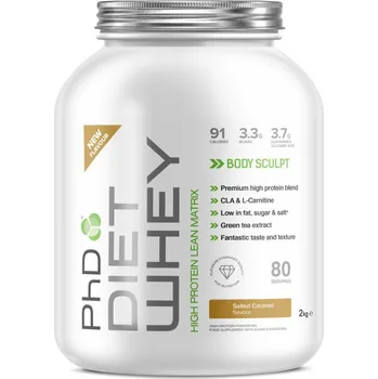 PHD Nutrition Diet Whey Protein 2000 g, čokoláda/pomeranč