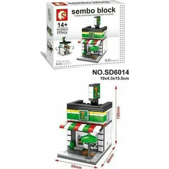 ostatní stavebnice Stavebnice rychlé občerstvení 6014 VÝPRODEJ