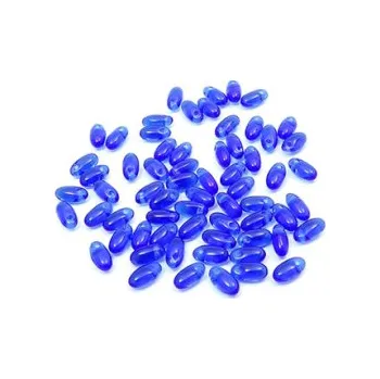 Dětské navlékací korálky Rizo tmavě modrá průhledná 4g