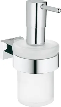 Dávkovač mýdla Grohe Essentials Cube 40756001 dávkovač tekutého mýdla chrom