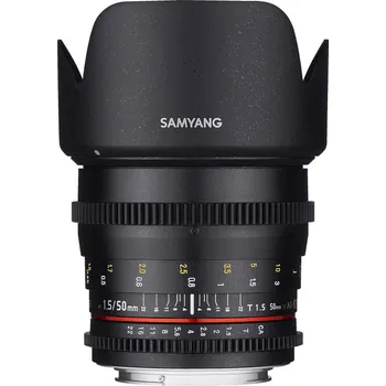 Objektiv Samyang 50 mm T1.5 VDSLR Canon