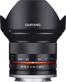 Objektiv Samyang 12mm f/2 Olympus 4/3 MFT