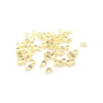 Dětské navlékací korálky Rizo champagne průhledná 4g