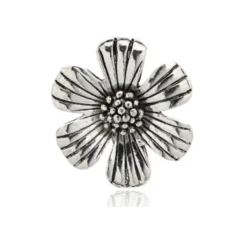 Přívěsek Přívěsek květina 38x38mm