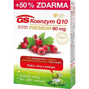 GS Koenzym Q10 60 mg Premium 45 cps.