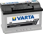 Varta Black Dynamic E9 12V 70Ah 640A