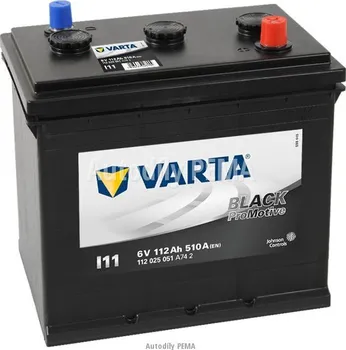 Autobaterie Varta Promotive Black I11 6V 112Ah 510A