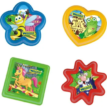 Hračka na písek WADER Formičky Bábovky na písek 12cm 4ks