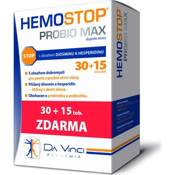 Přírodní produkt Da Vinci Academia Hemostop Probio MAX Da Vinci Academia