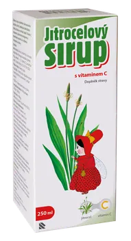 Přírodní produkt Herbacos Jitrocelový sirup s vitaminem C 320 g