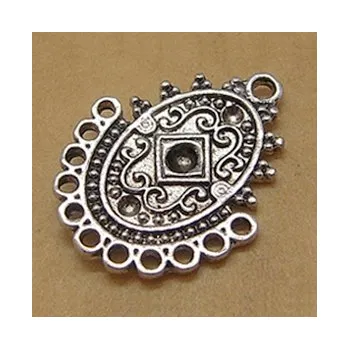 Přívěsek Přívěsek ovál 27x20mm