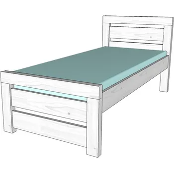 Gazel Rhino I. postel 90 bílá