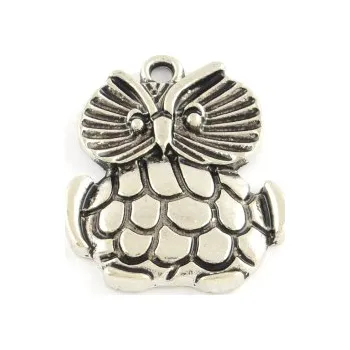 Přívěsek Přívěsek sova 27x20mm