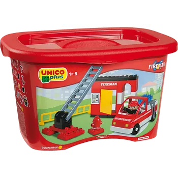 ostatní stavebnice Unico Box hasiči