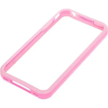 Stylový Ochranný rám pro iPhone 4 - růžový