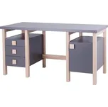 Gazel HENRY II. NEW psací stůl šedý