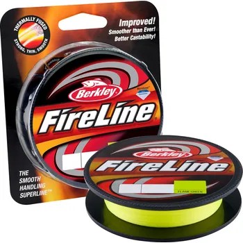 Berkley FireLine 0,25mm, 270m, fluo zelená