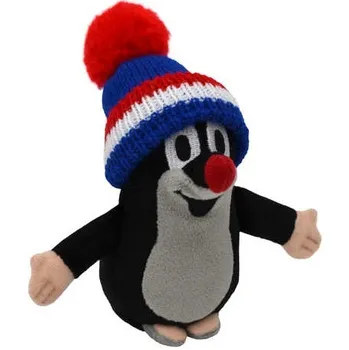 plyšák MÚ Brno Krtek mini s čepicí 14 cm