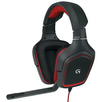 Sluchátka Logitech Gaming G230 černá/červená