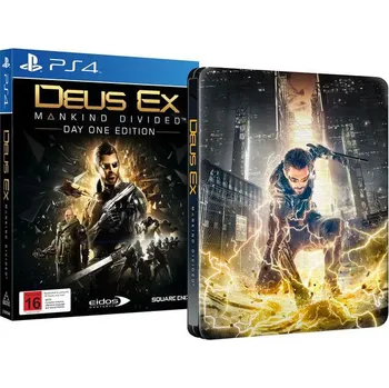 Hra pro PlayStation 4 Recenze Deus Ex: Mankind Divided - Steelbook Edition (PS4)