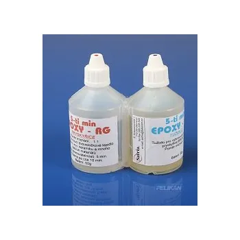 Průmyslové lepidlo Satria RG Epoxi 5minutové 2x50g 5MA40051