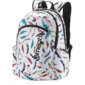 Školní batoh Meatfly Purity Backpack A, Feather Print
