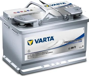 Autobaterie Varta Professional DP AGM 12V 70Ah 760A