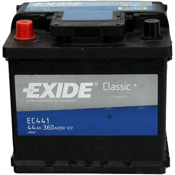 Exide Classic EC441 44Ah 12V 360A Autobaterie Exide Classic EC441 44Ah 12V 360A