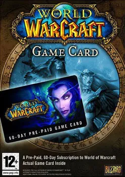 Počítačová hra World of Warcraft 60 days Game Card PC