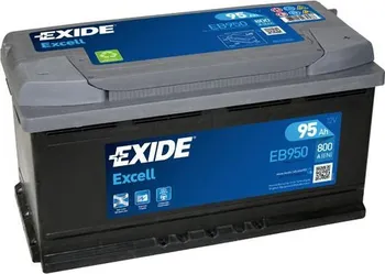 Autobaterie Exide Excell EB950 95Ah 12V 800A