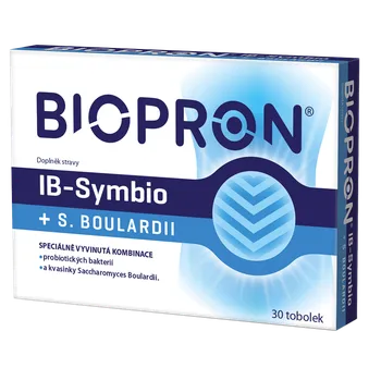 Recenze Biopron IB-Symbio + S. Boulardii 30 tob.