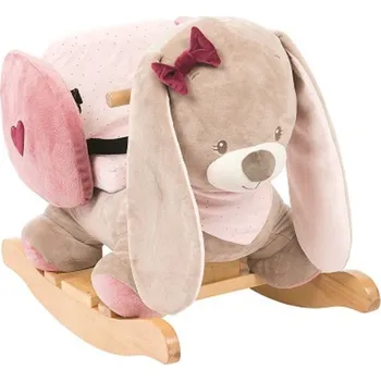 Houpací kůň Nattou Nina Jade & Lili houpací zajíček