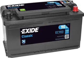 Autobaterie Exide Classic EC900 90Ah 12V 720A