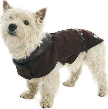Obleček pro psa Kruuse Buster City Jacket červenohnědá 36 cm