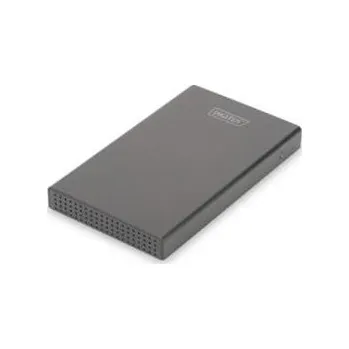 Digitus USB 3.0-SATA SDD/ HDD, 2,5 " pro 9,5 a 7,5 mm SSD/HDD, hliníkové kryt, bez použití nářadí, chipset: JMS578