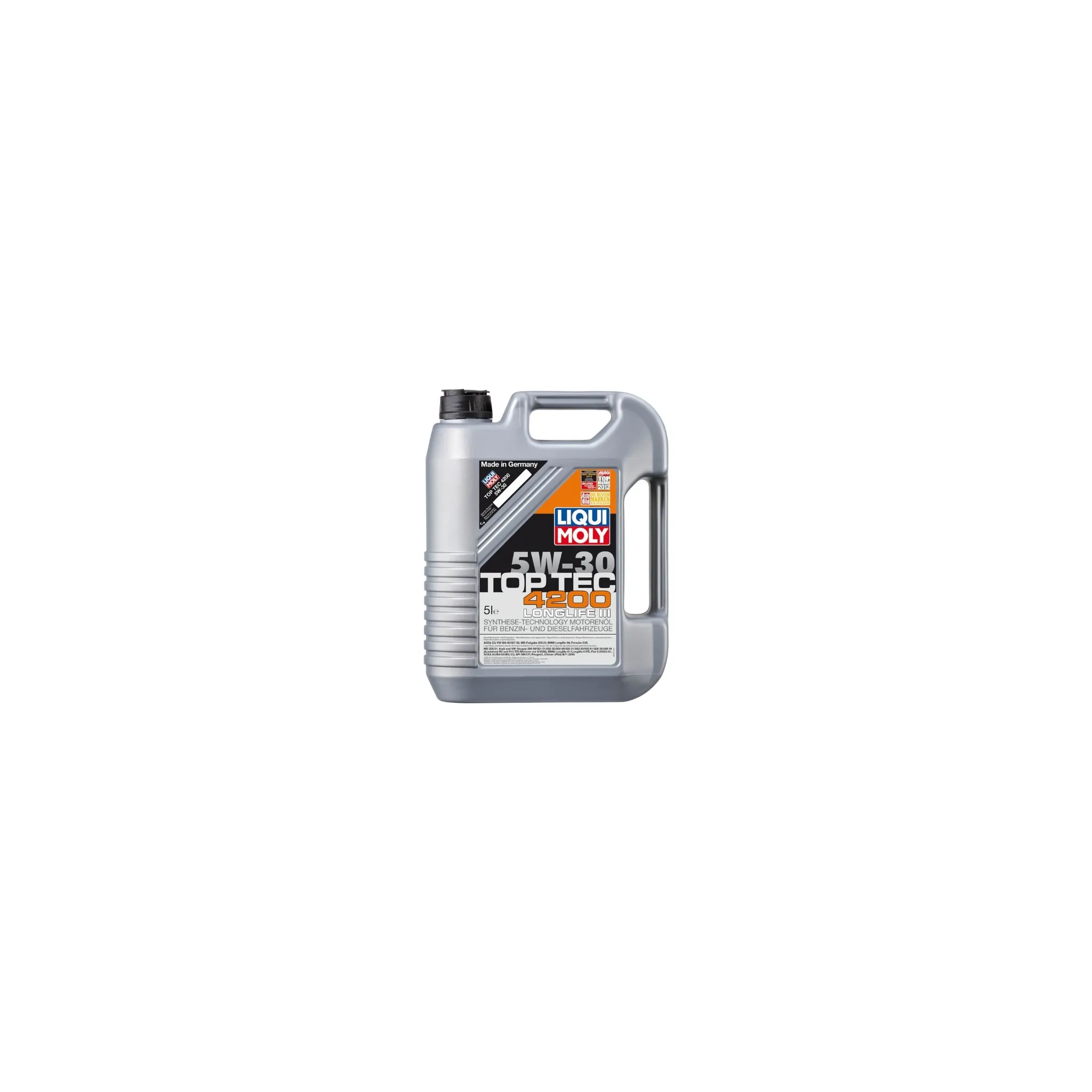 Fotografie 1 - Motorový olej Liqui Moly Top Tec 4200 5W-30 1 l