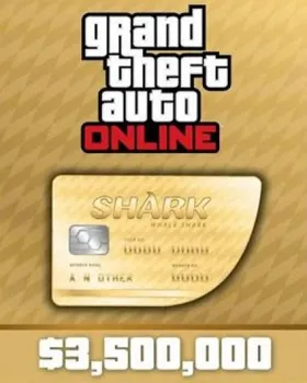 Herní předplatné Grand Theft Auto 5 Online Whale Shark Cash Card 3,500,000$ PC