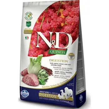 N&D Grain Free Quinoa Dog Digestion Lamb/Fennel, 2,5 kg