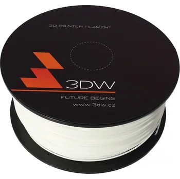 Filament 3DW PLA bílá D12101