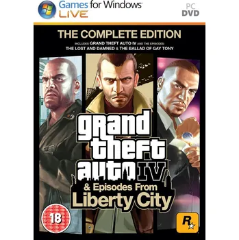 Grand Theft Auto 4 Complete Edition PC, krabicová verze
