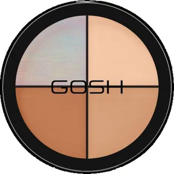 Rozjasňovač Gosh Strobe'n Glow konturovací a rozjasňující paleta 001 Highlight 15 g