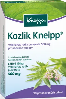 Přírodní produkt Kneipp Kozlík 500 mg 90 tbl.