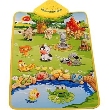 Hrací deka Hrací podložka ARTI 2980 Veselá farma (Hrací podložka se zvuky a melodiemi)